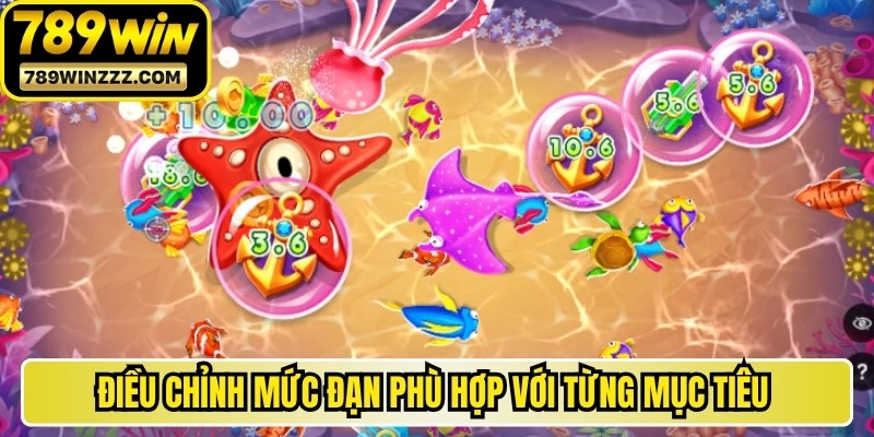 Điều chỉnh mức đạn phù hợp với từng mục tiêu trong game 